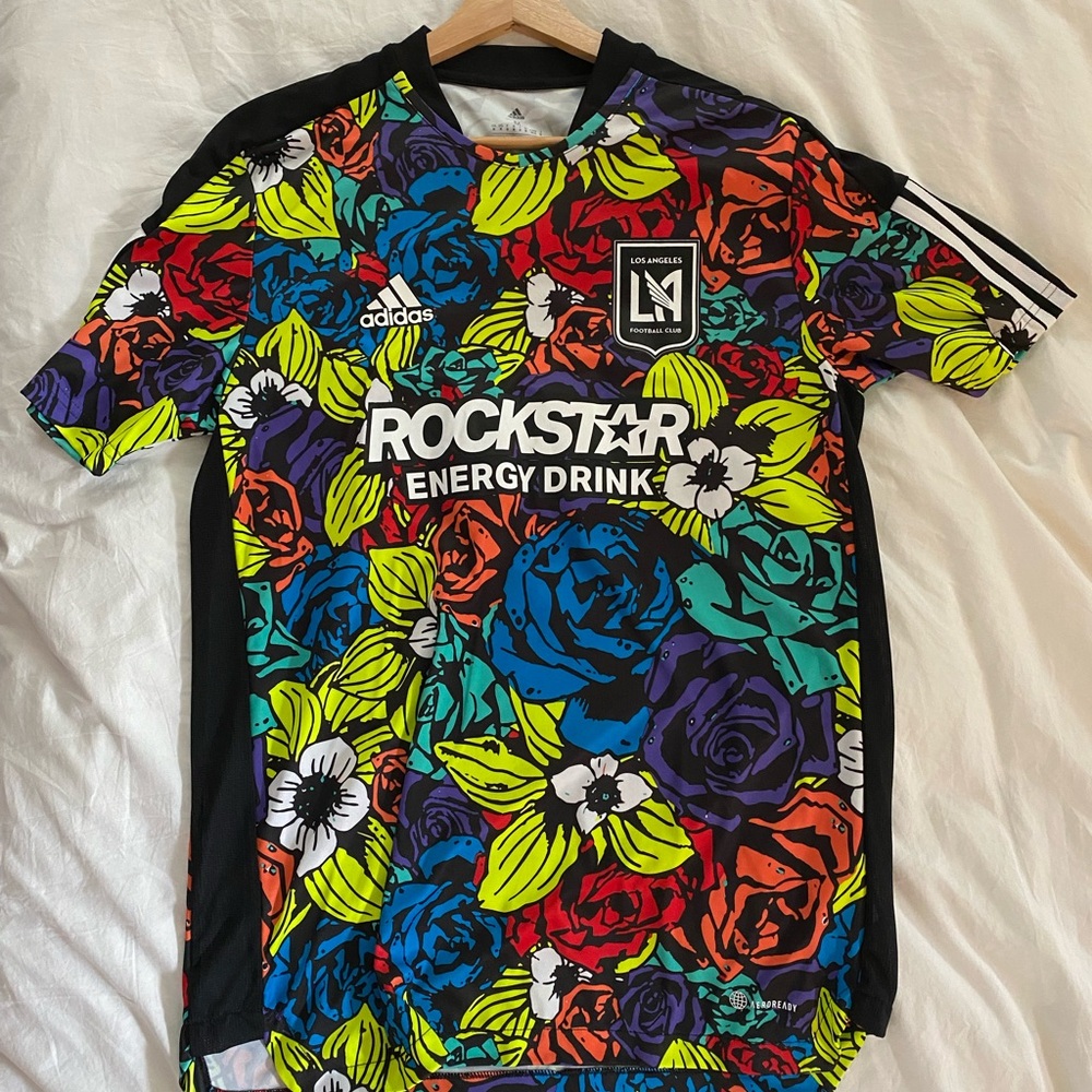 Tropical Floral Adidas LAFC Soccer Jersey